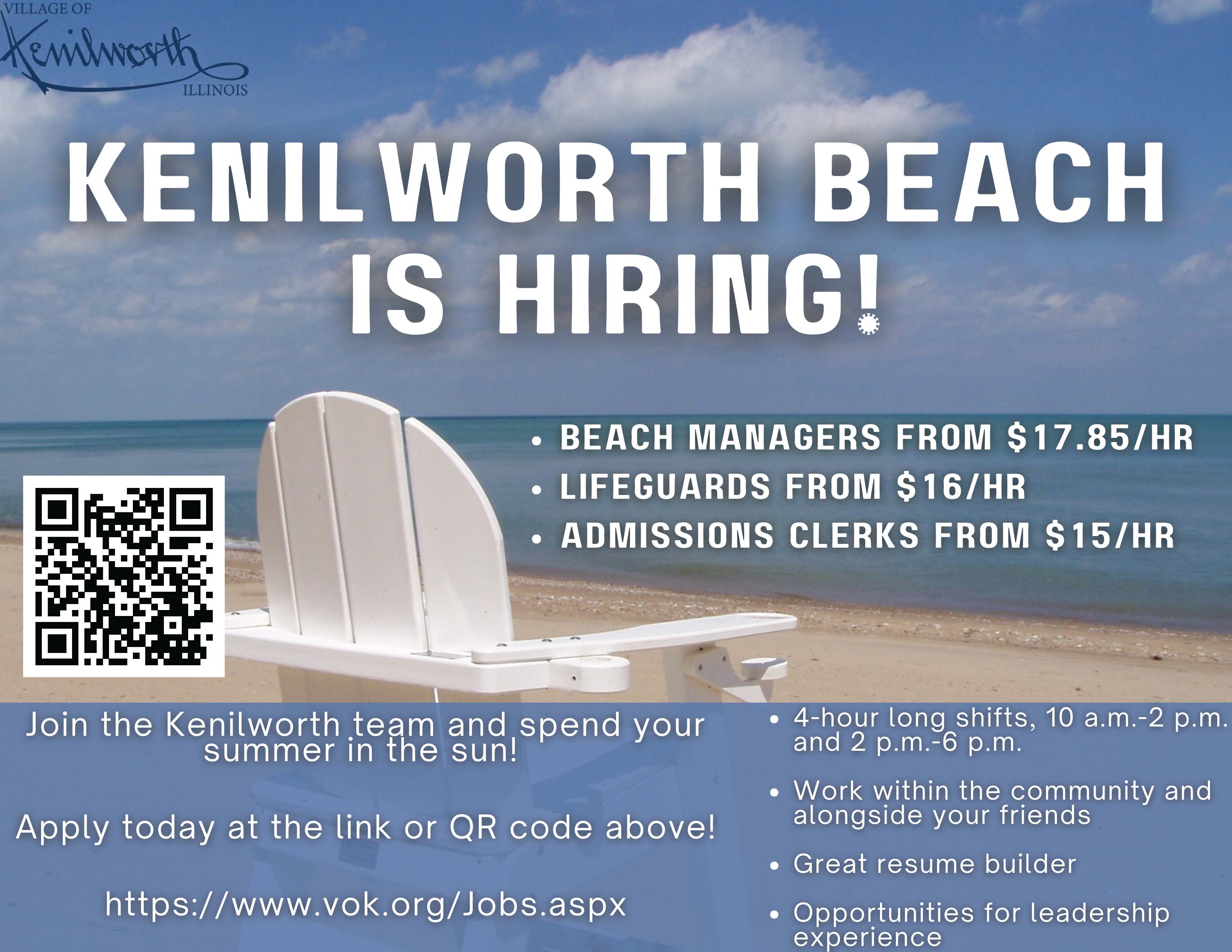 Beach Recruitment Flyer 2025